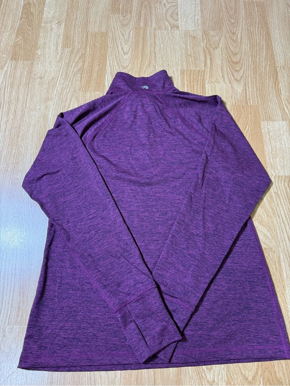 Women's Purple Quarter-Zip Performance Top - Size M